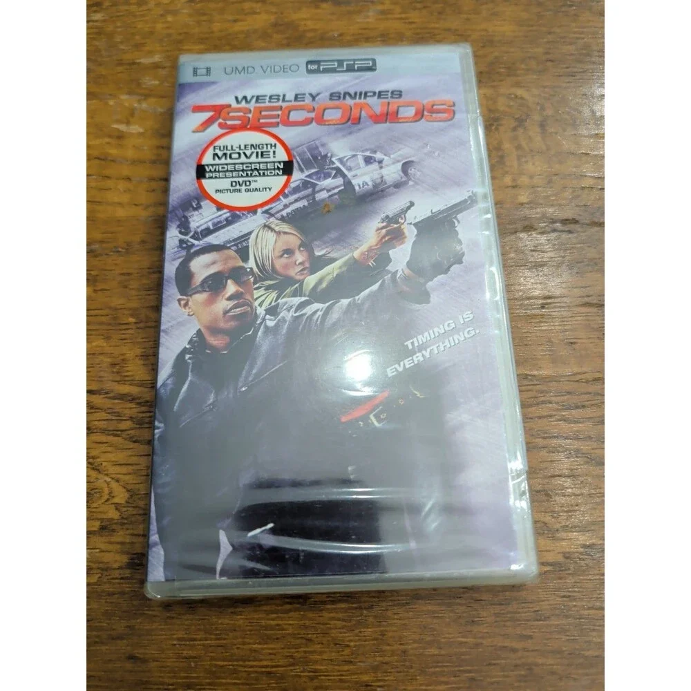 7 Seconds (PSP UMD Movie, 2005) Brand New Factory Sealed